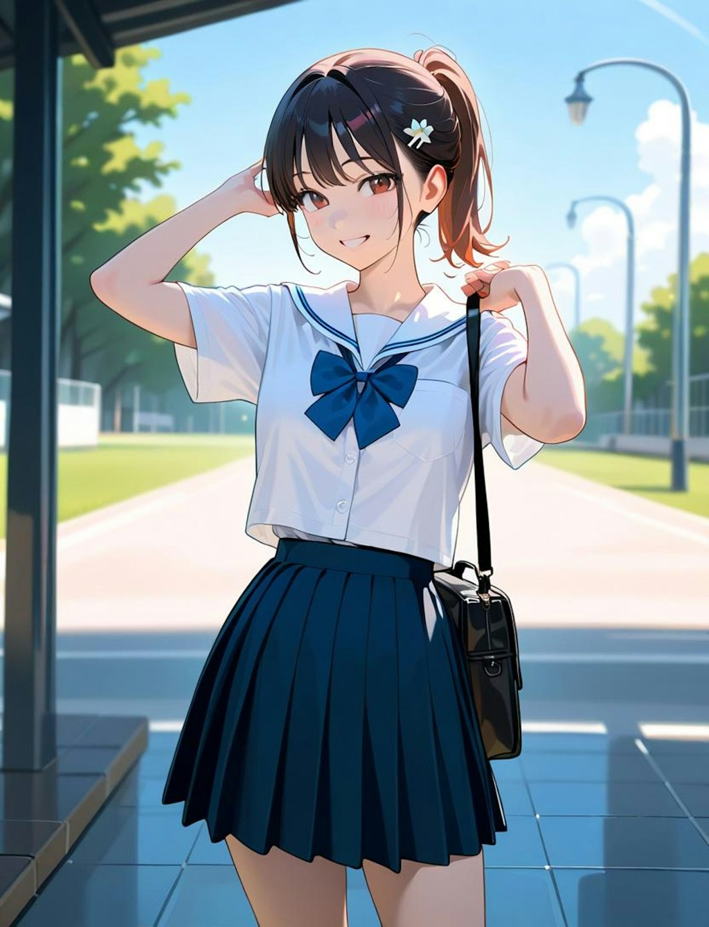 ポニテJK