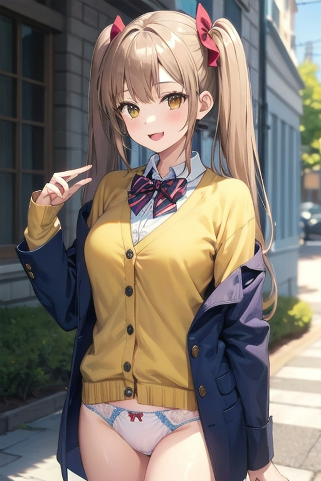 School twintails girl