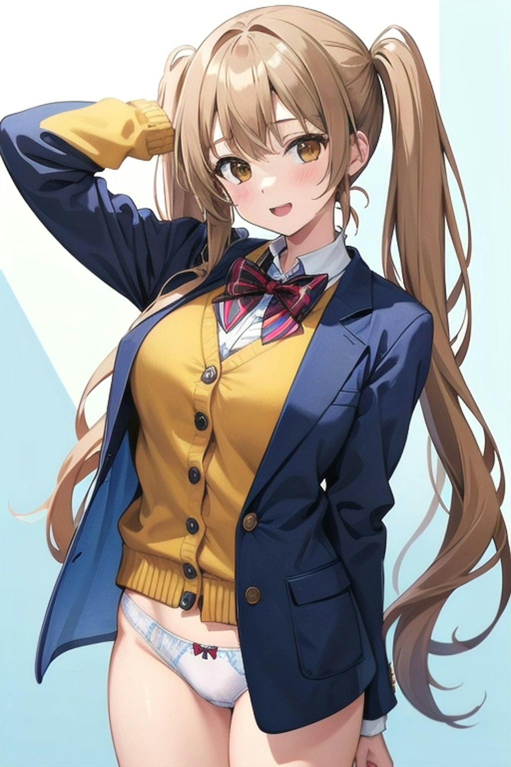 School twintails girl