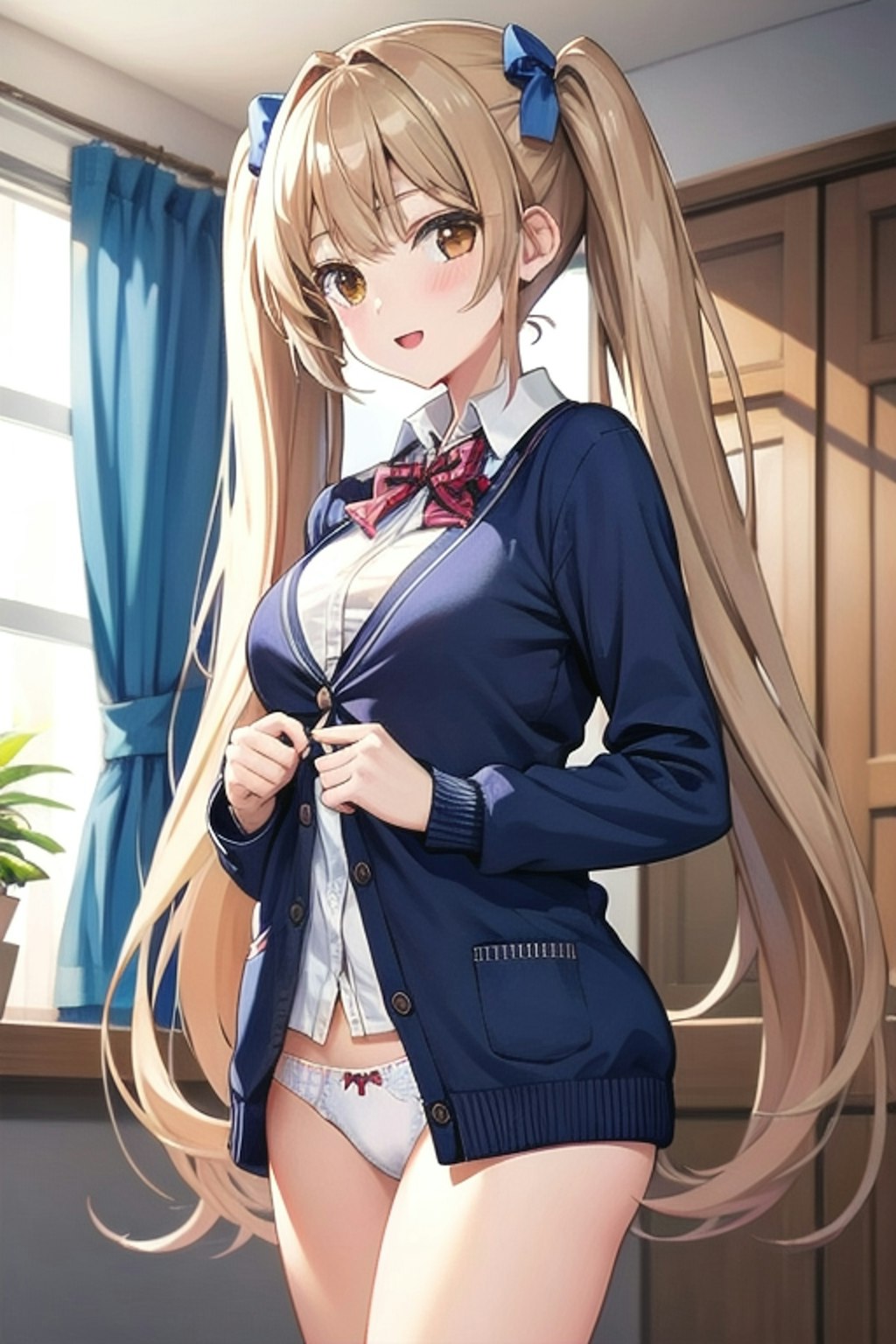 School twintails girl