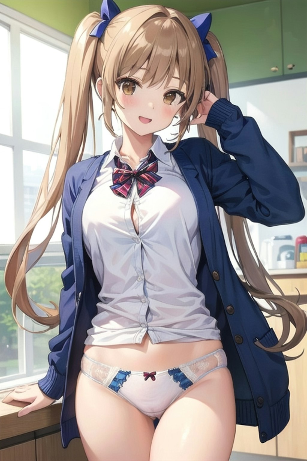 School twintails girl