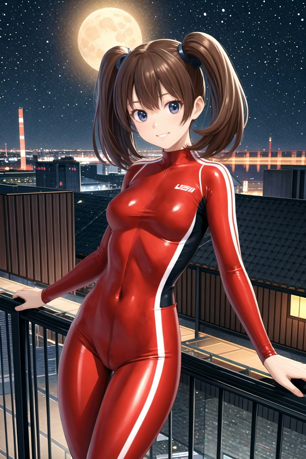 Red unitard