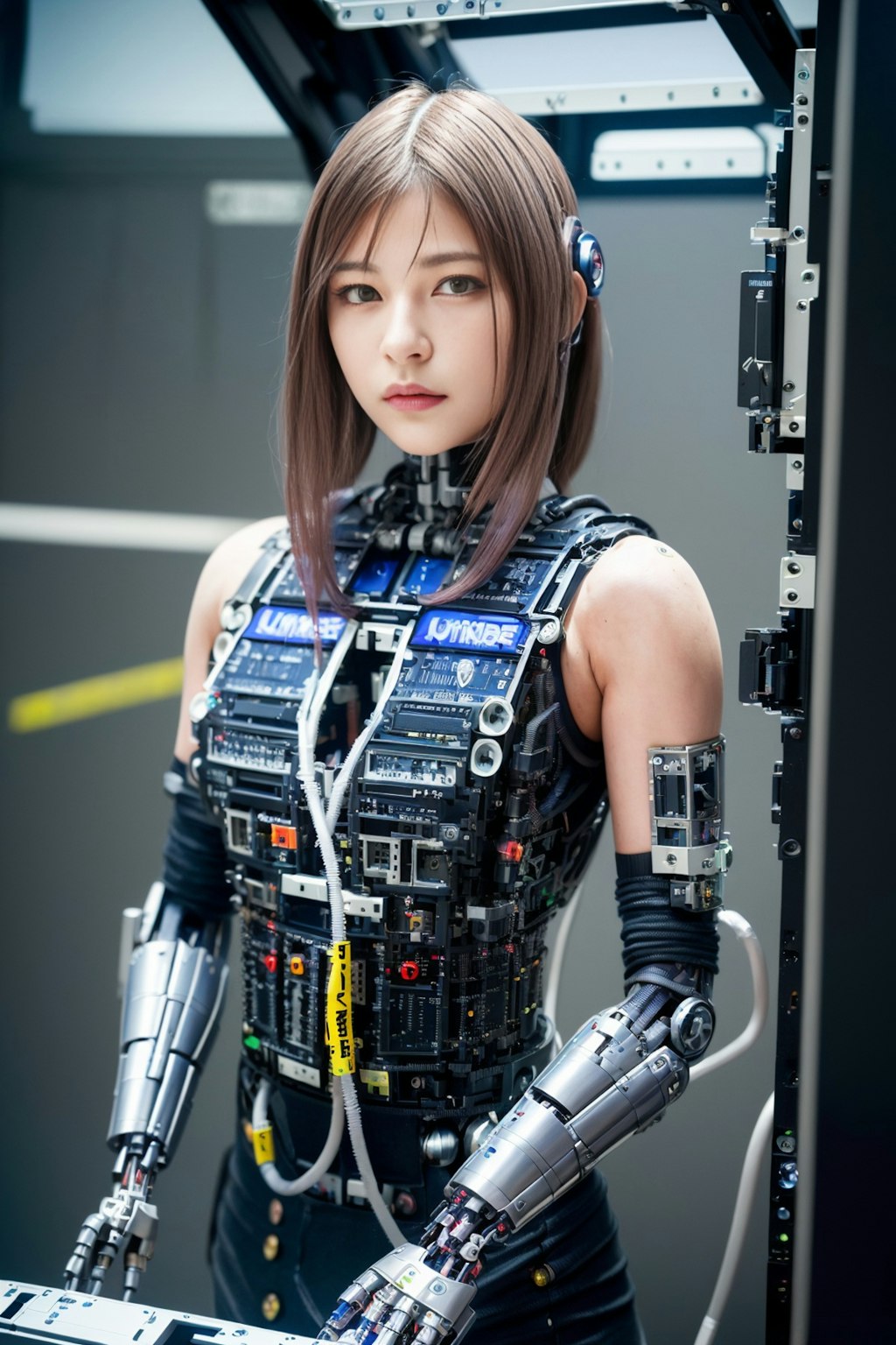 cyborg girl