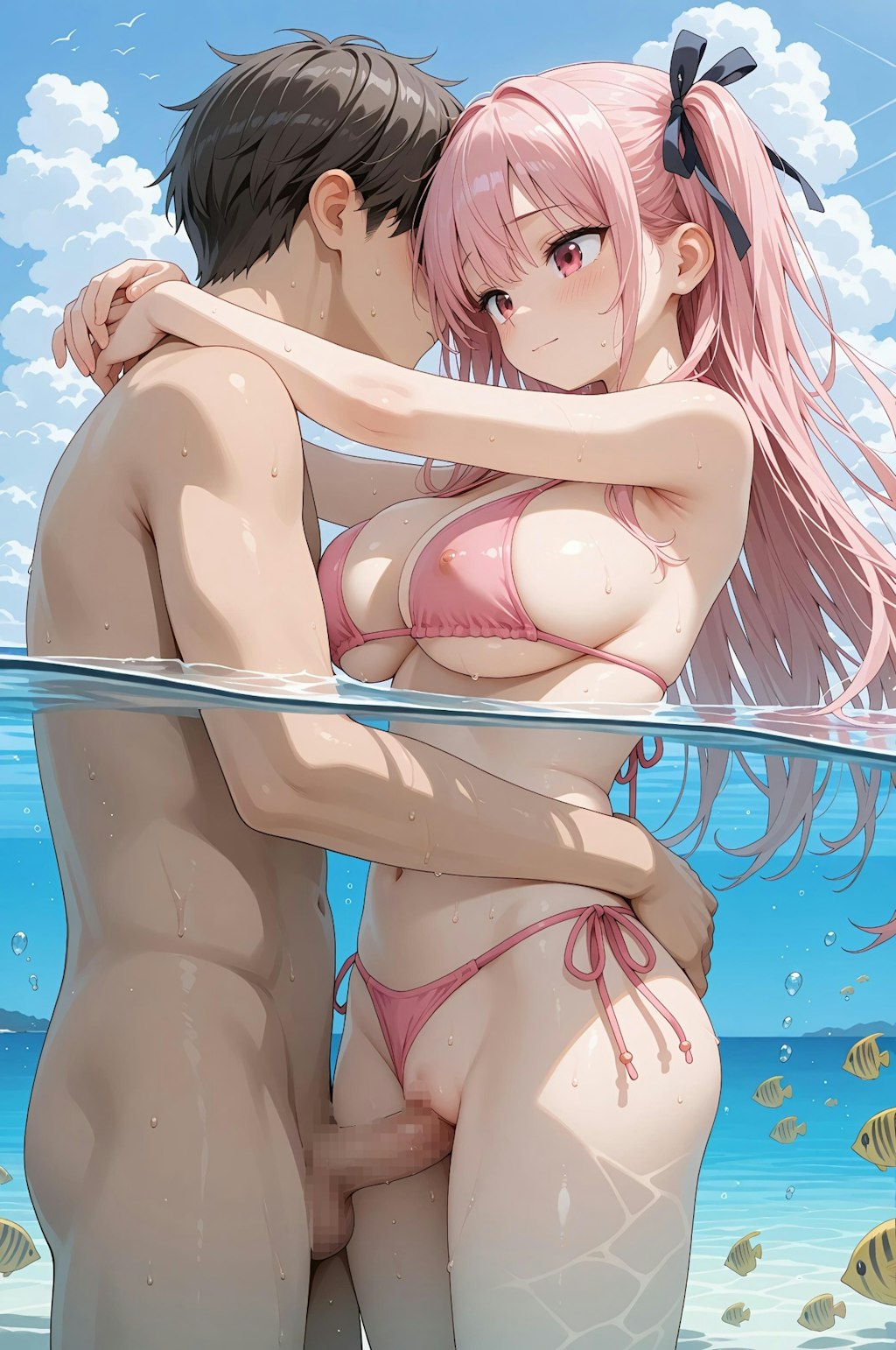 見えないから大丈夫だって