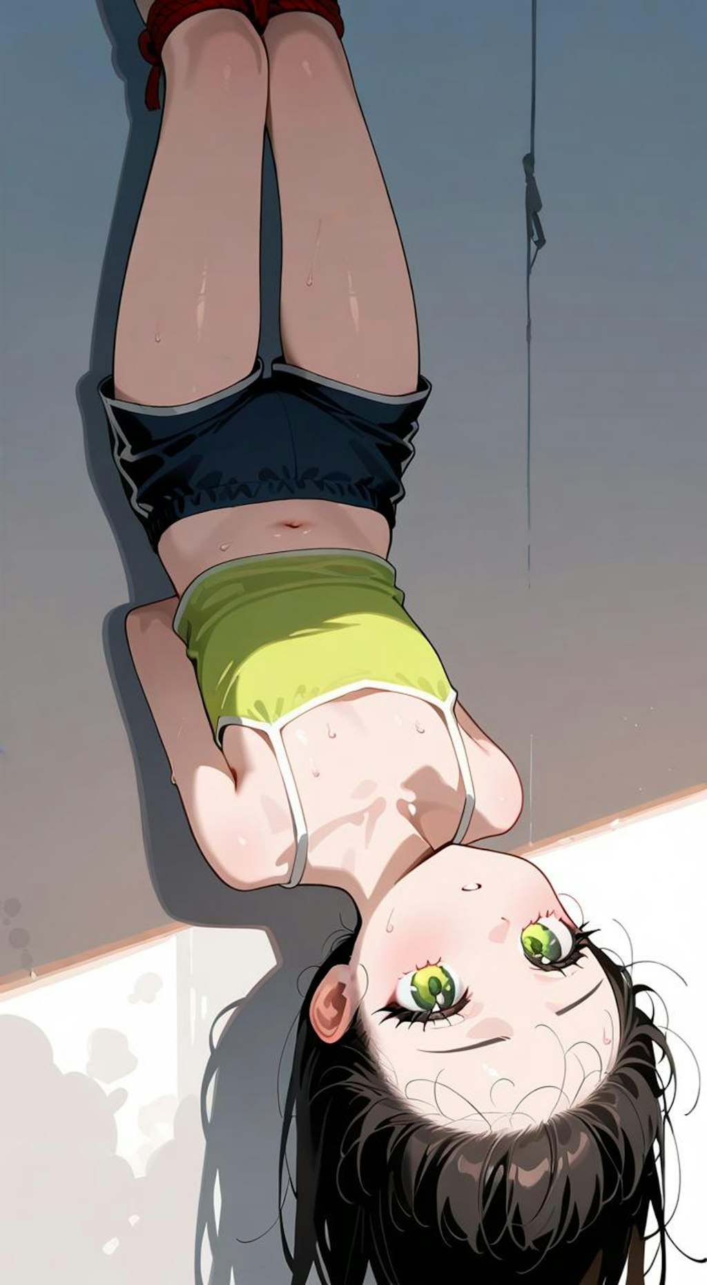 逆さ娘②