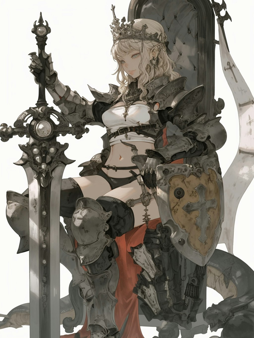 甲冑の姫