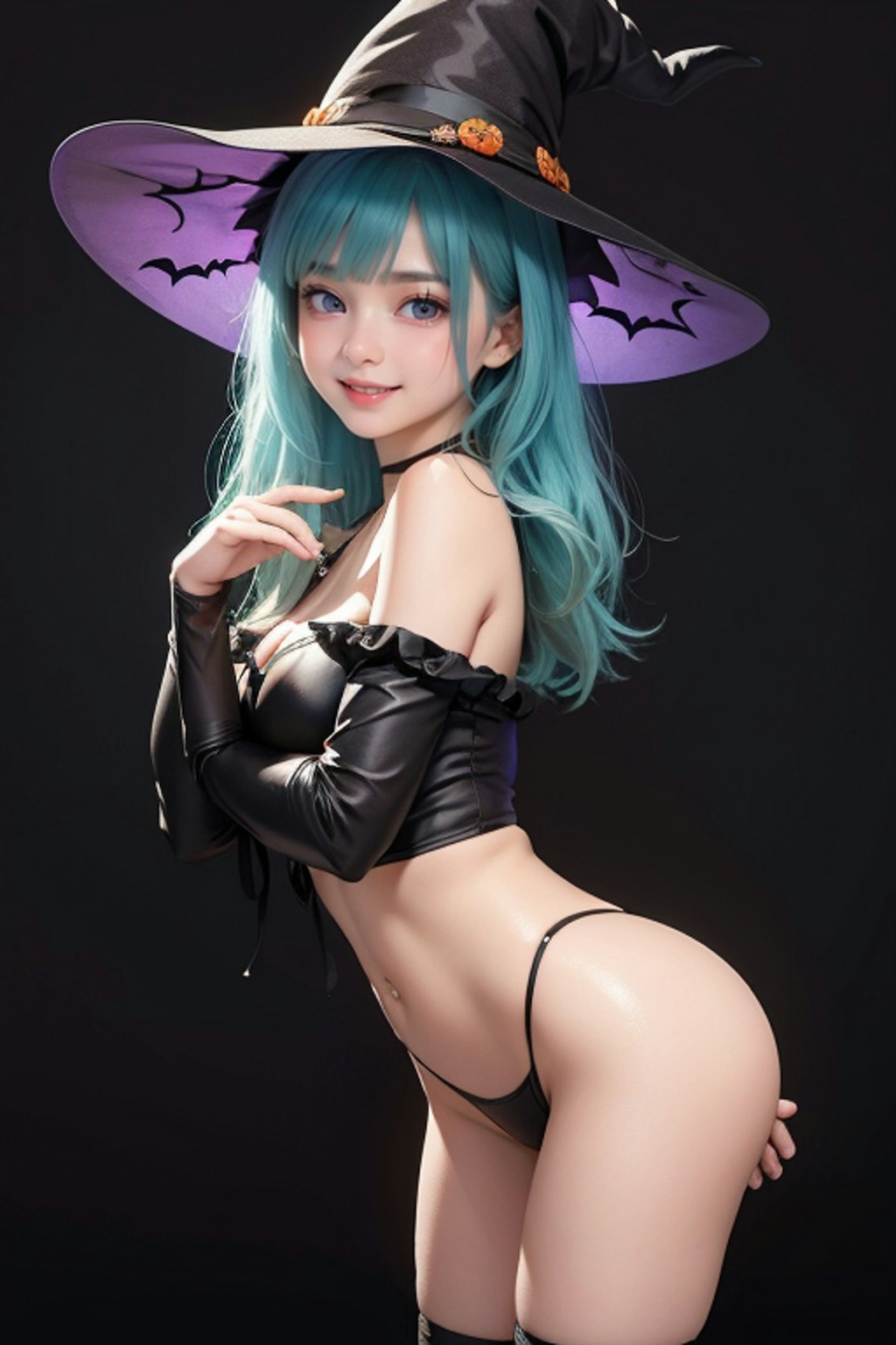 ハロウィンコスプレ アクア1