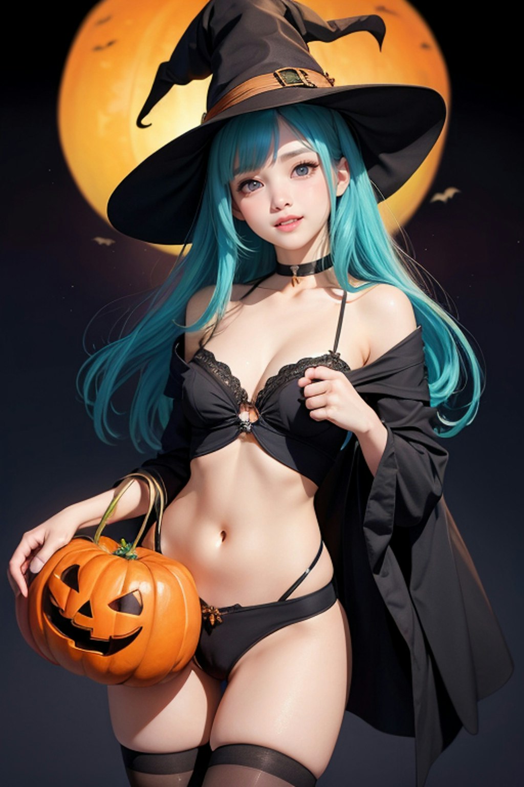 ハロウィンコスプレ アクア1