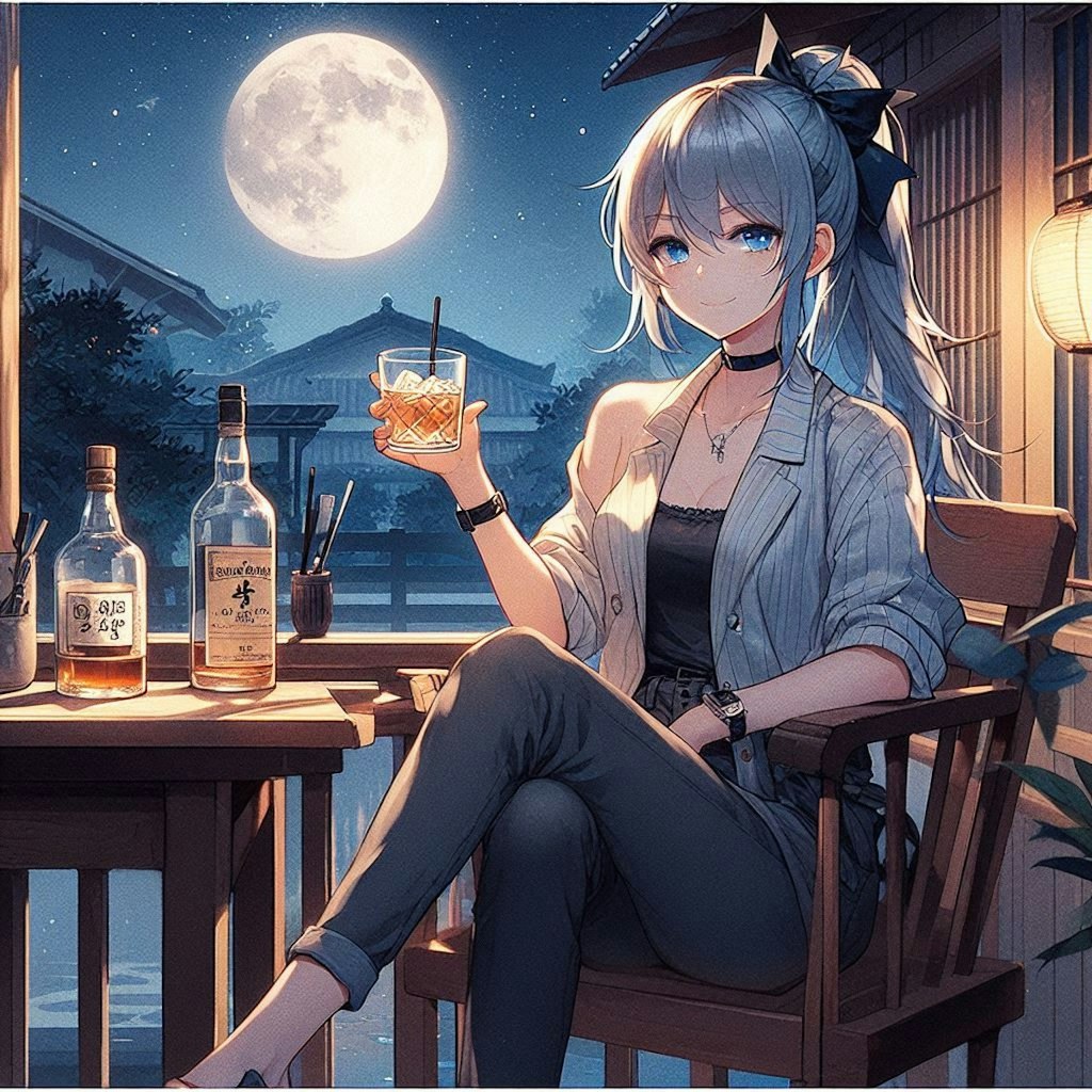 月見酒 香澄さんver.