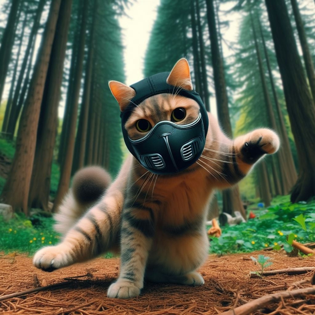 杉花粉を滅ぼしたい猫