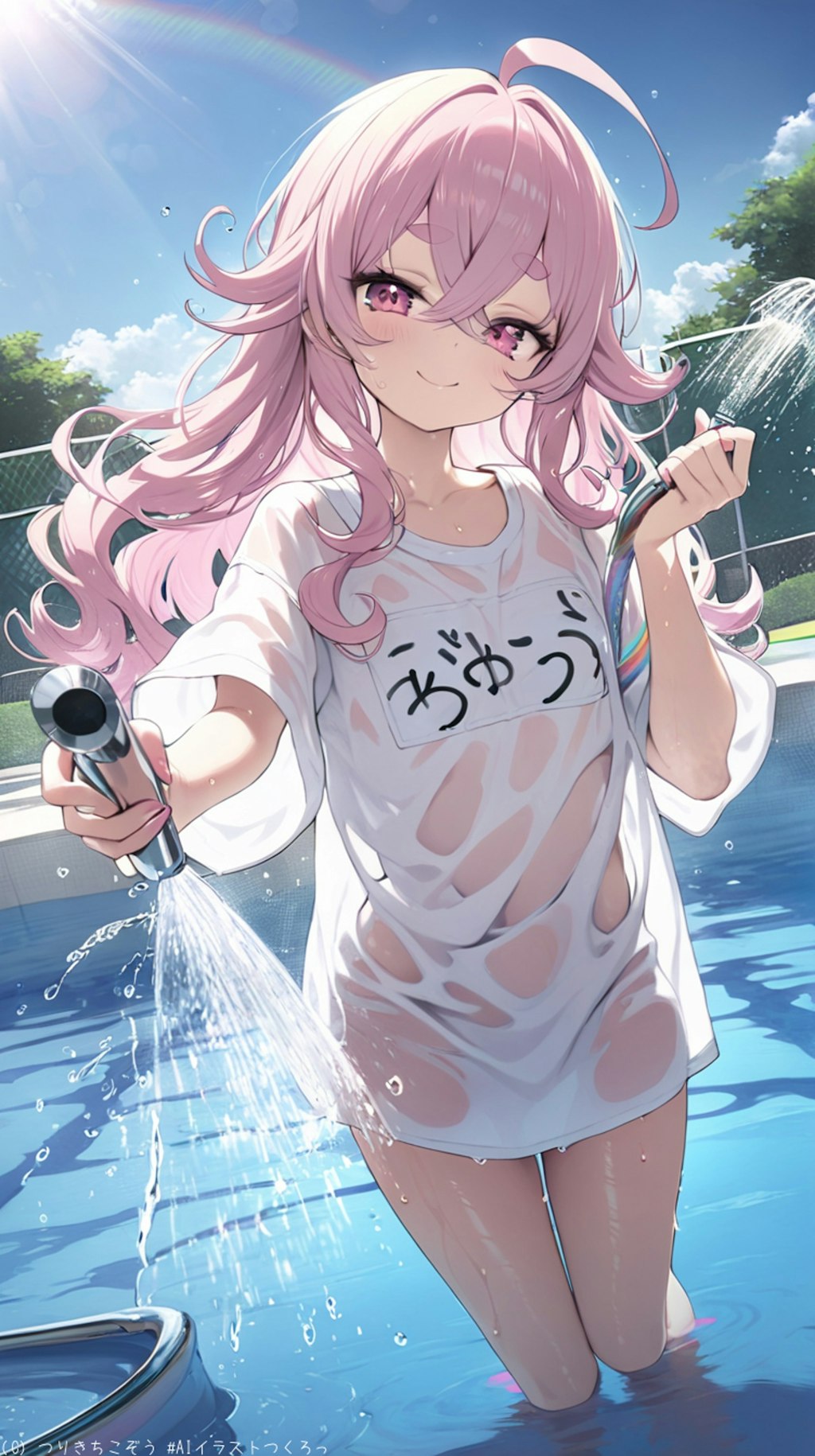 夏はやっぱり水遊び