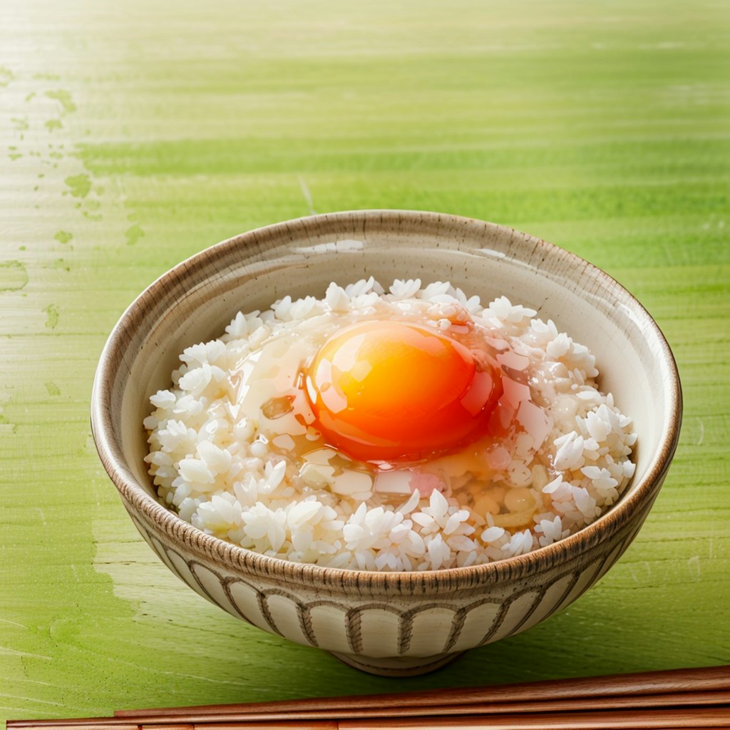 卵の日に卵掛け御飯