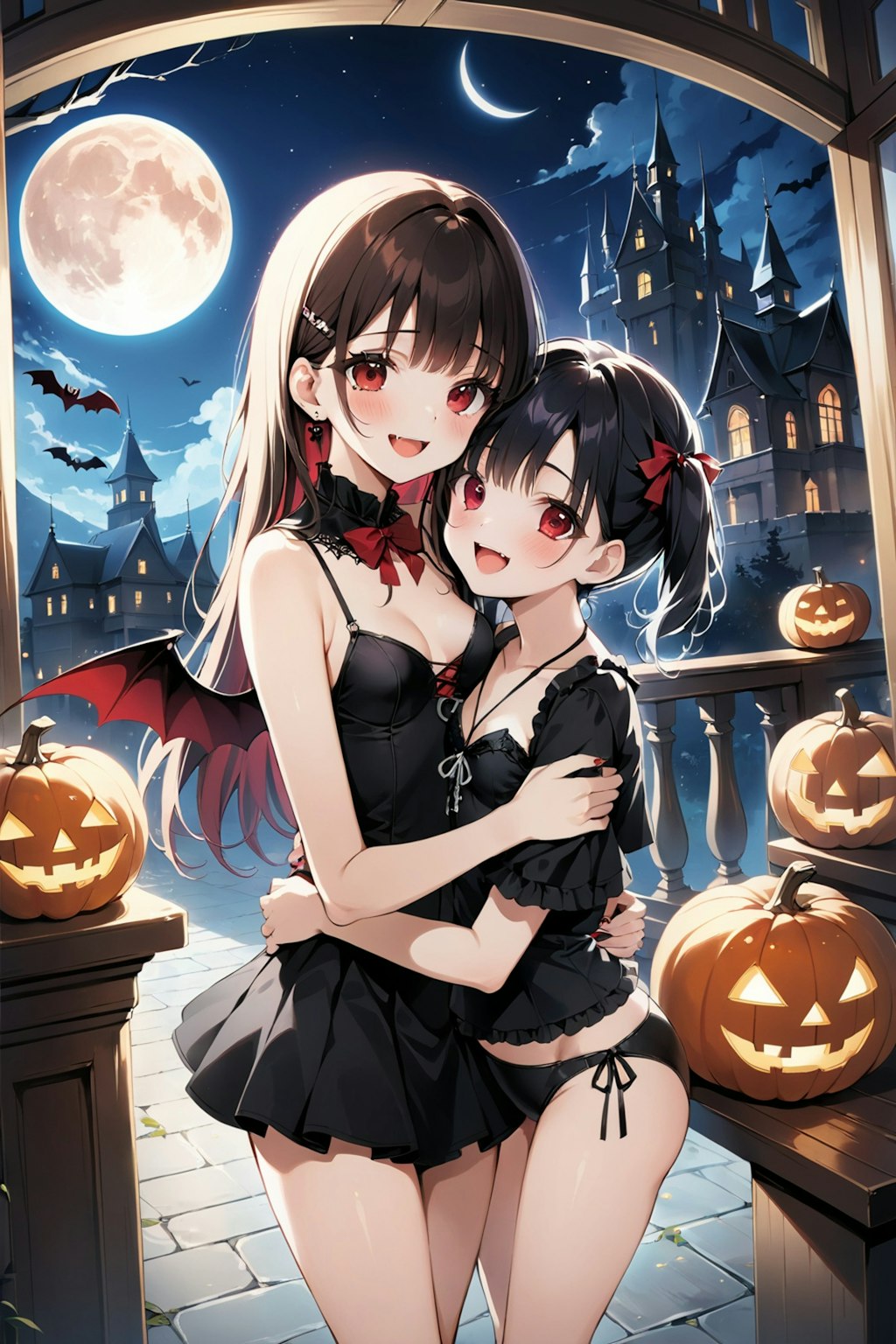 ヴァンパイア姉妹のハロウィンパーティー