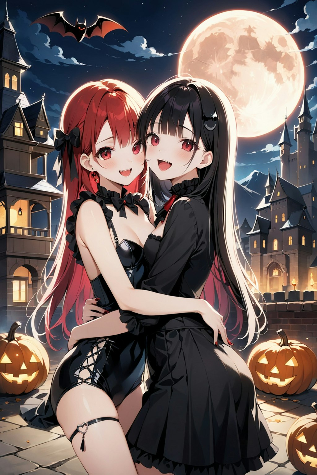 ヴァンパイア姉妹のハロウィンパーティー