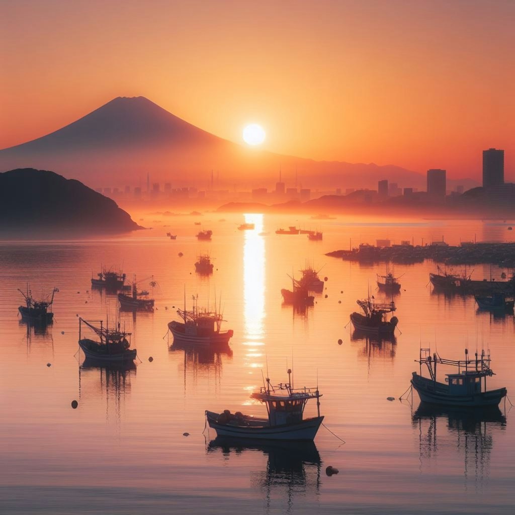 横須賀の朝