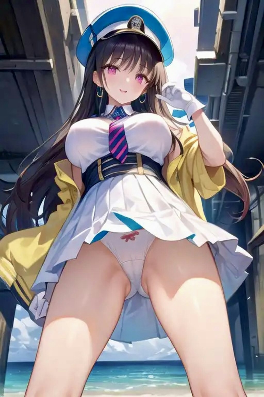 skirt lift パンチラ