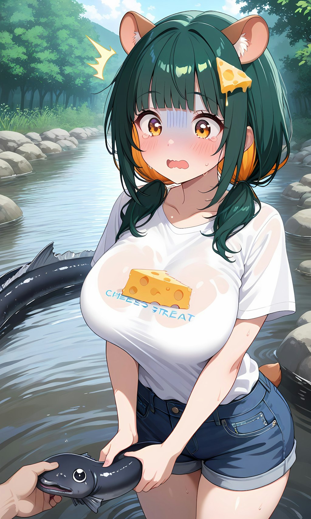 鰻は現地調達ですっ！