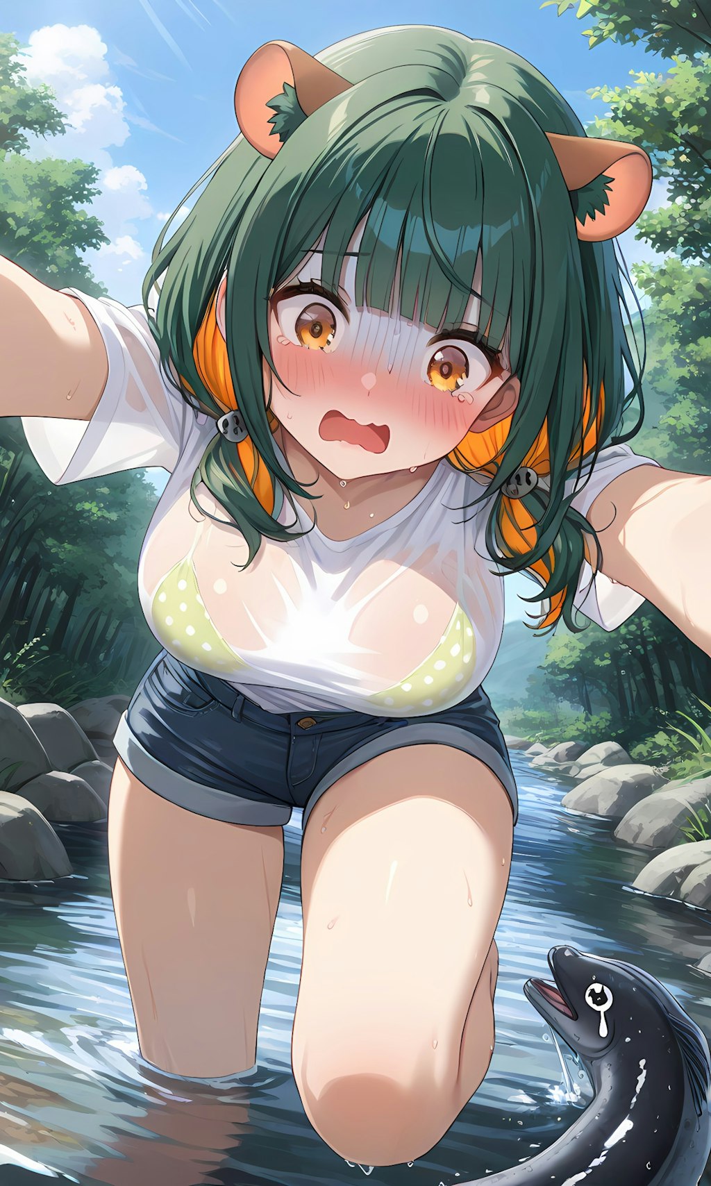 鰻は現地調達ですっ！