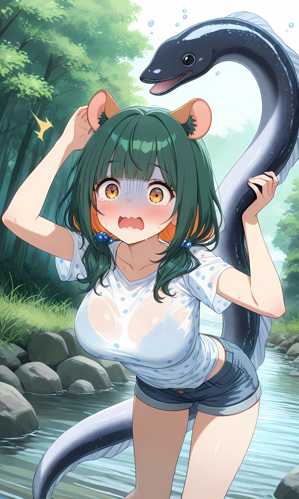 鰻は現地調達ですっ！