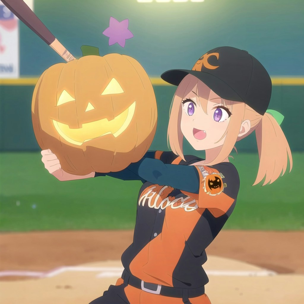 ハロウィンでスポーツ