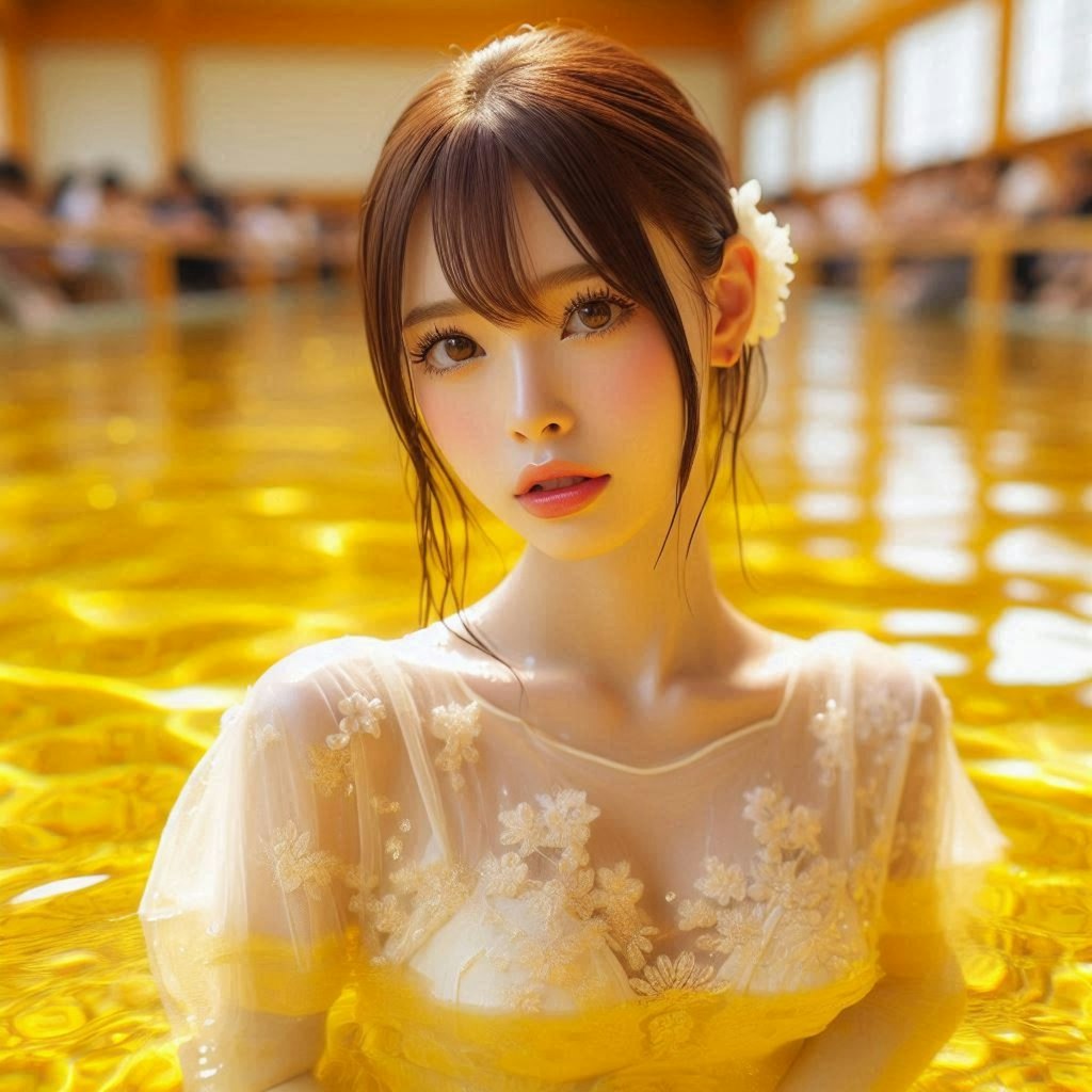 yellow water