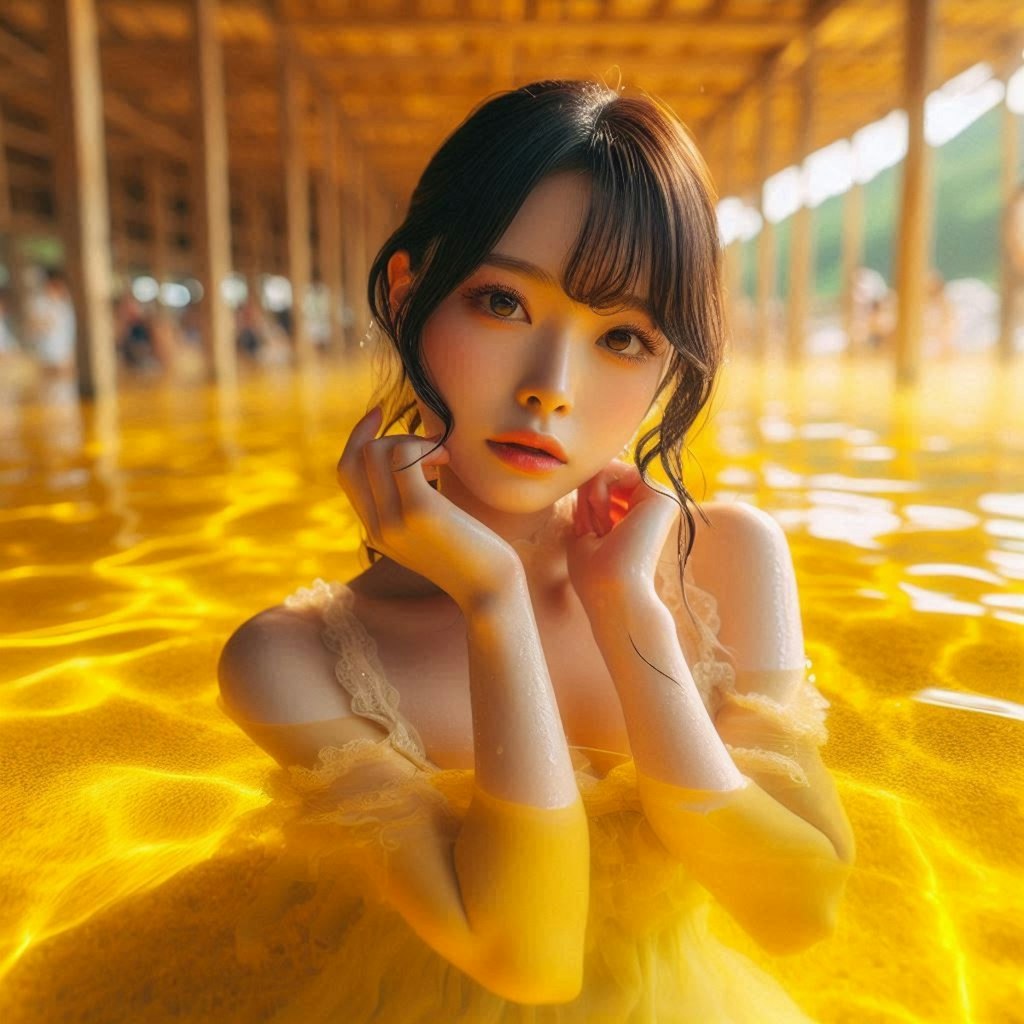 yellow water