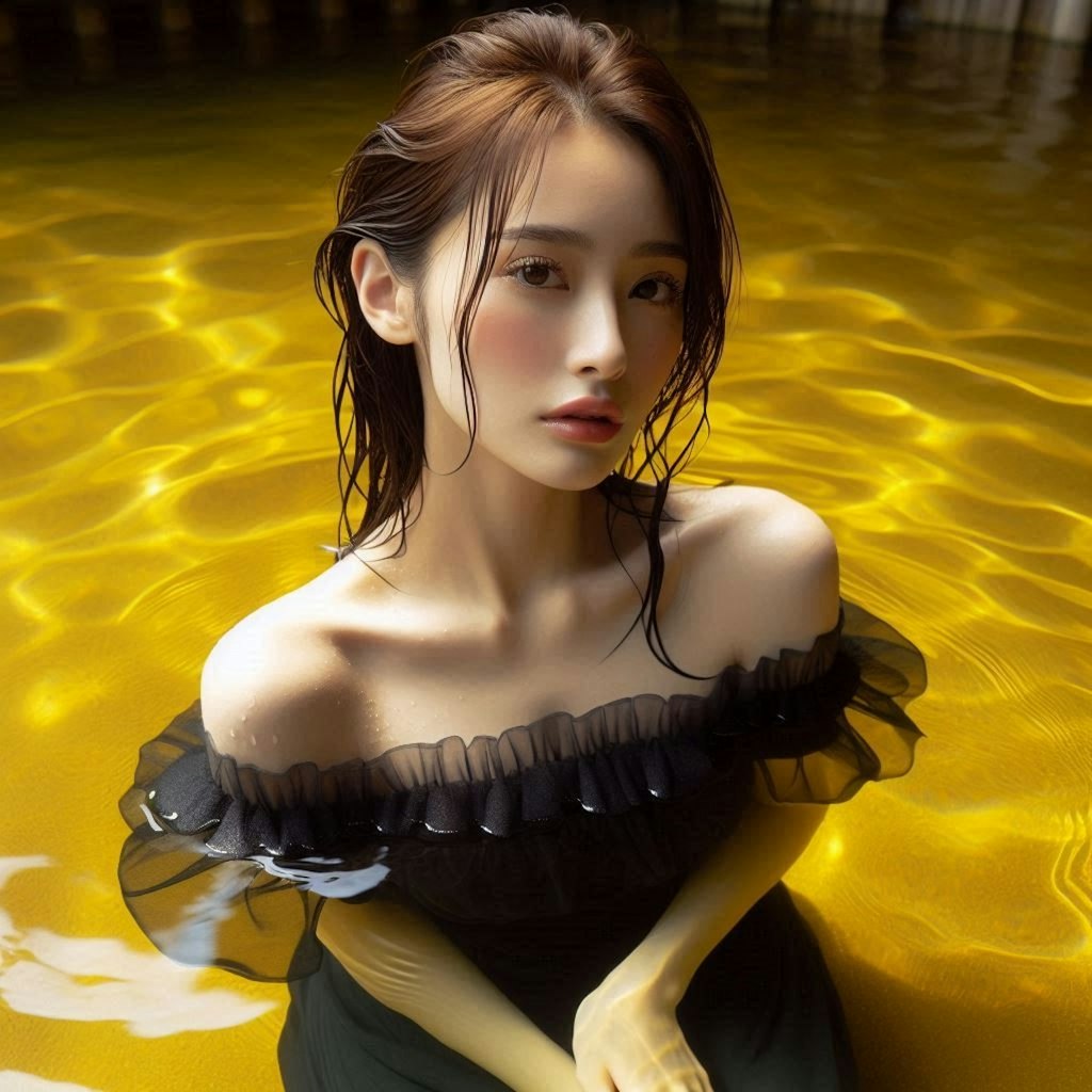 yellow water