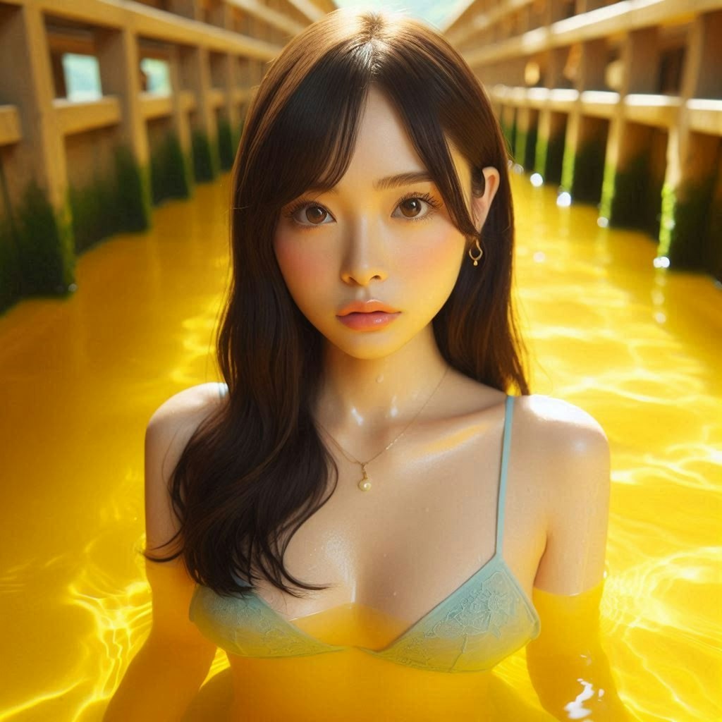 yellow water