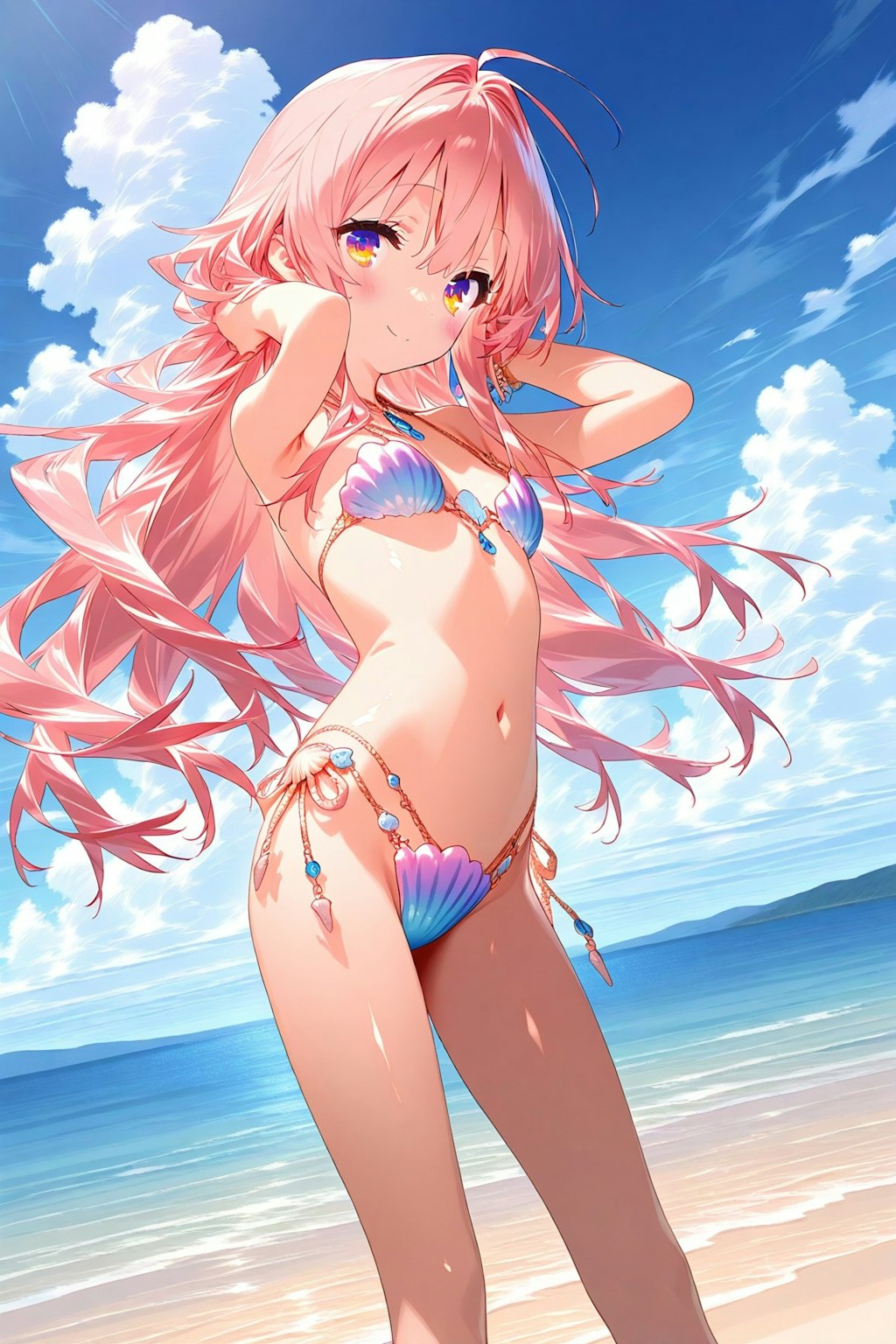 貝殻ビキニ