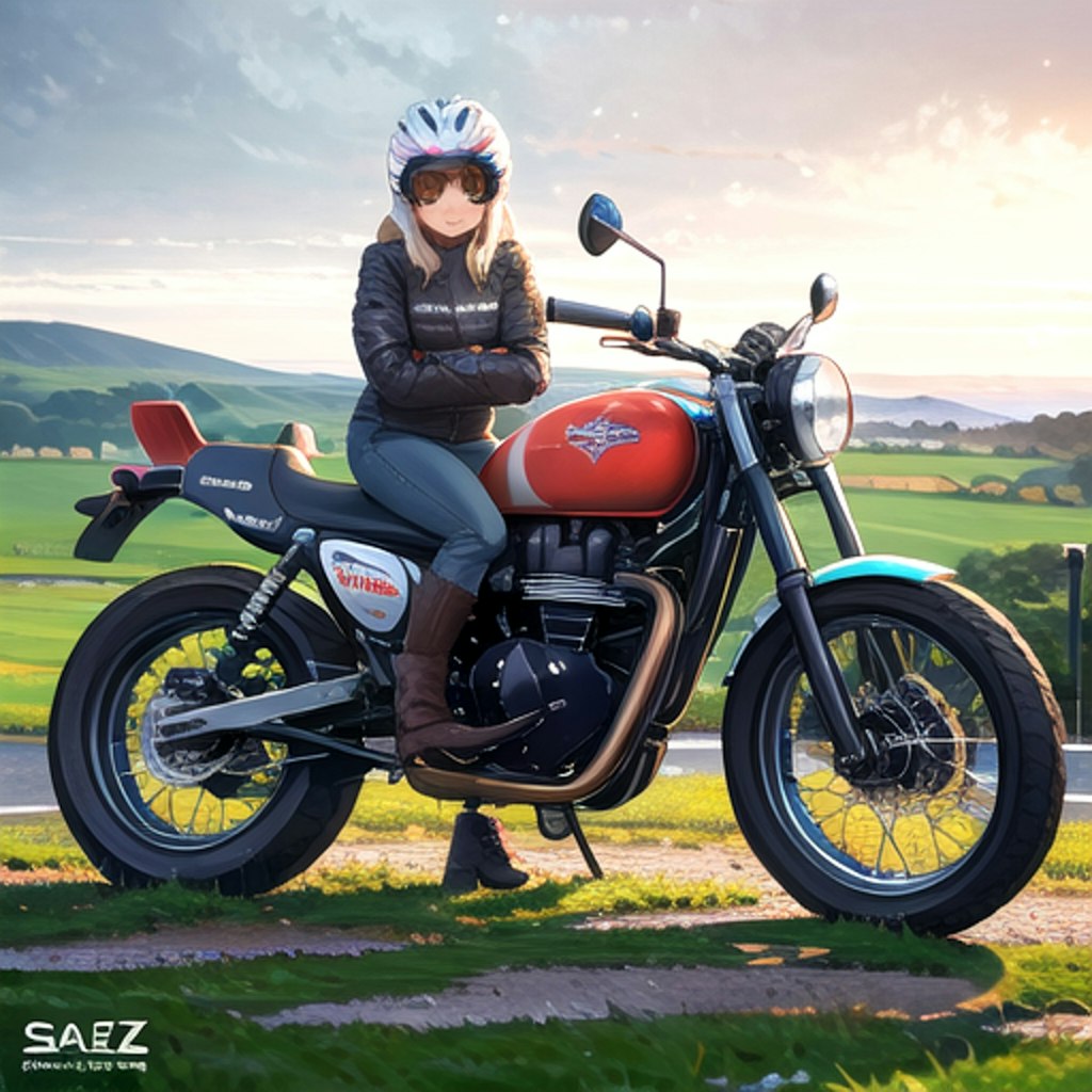 バイク好きな彼女