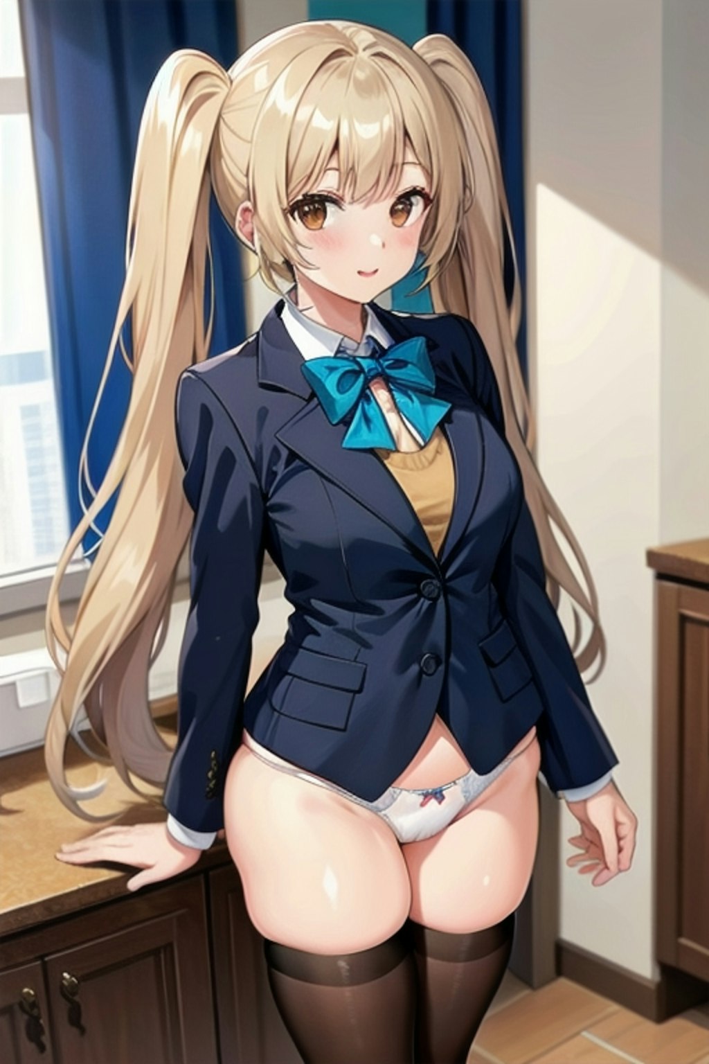 School twintails girl