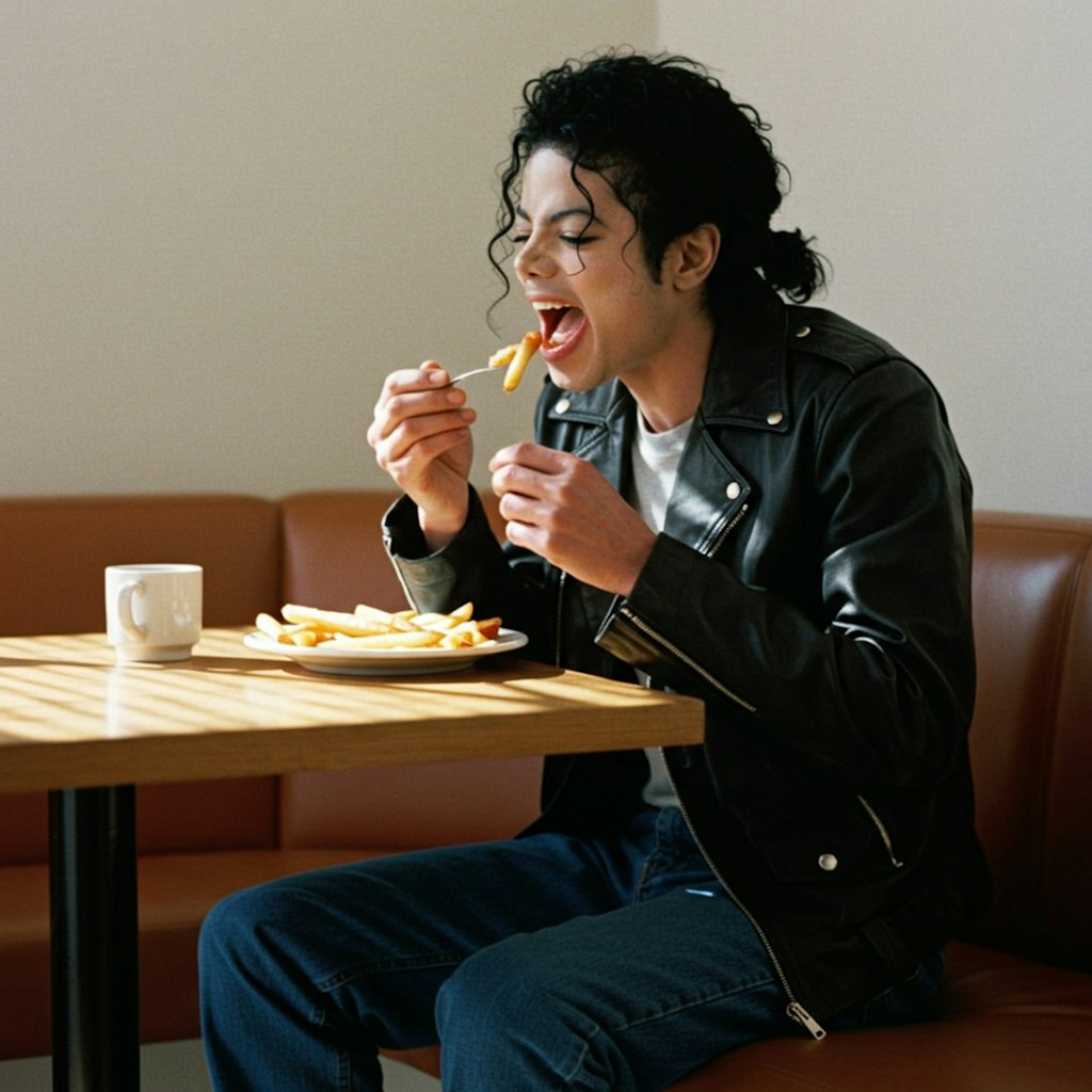 King of pop 食事