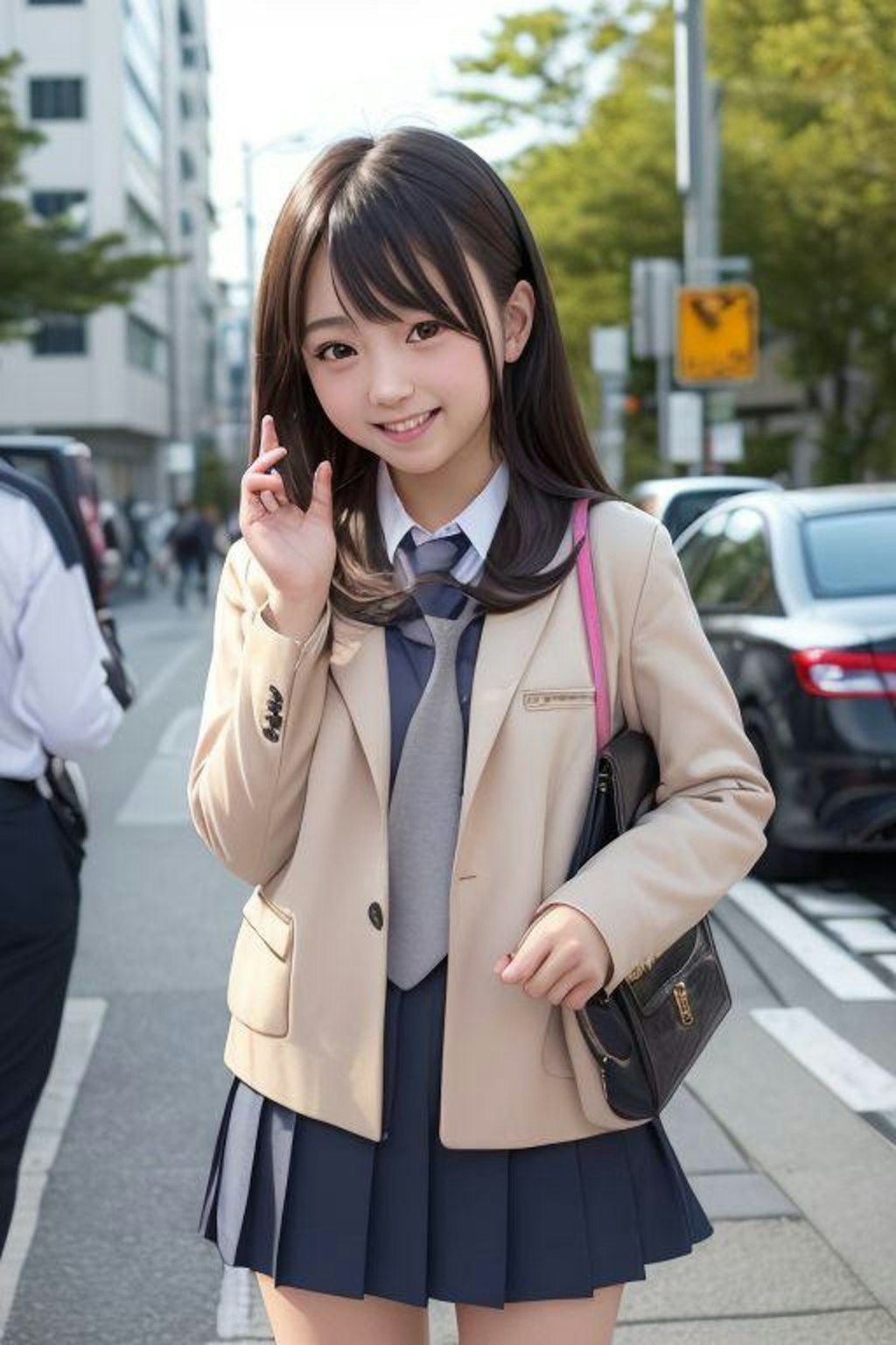 通学中