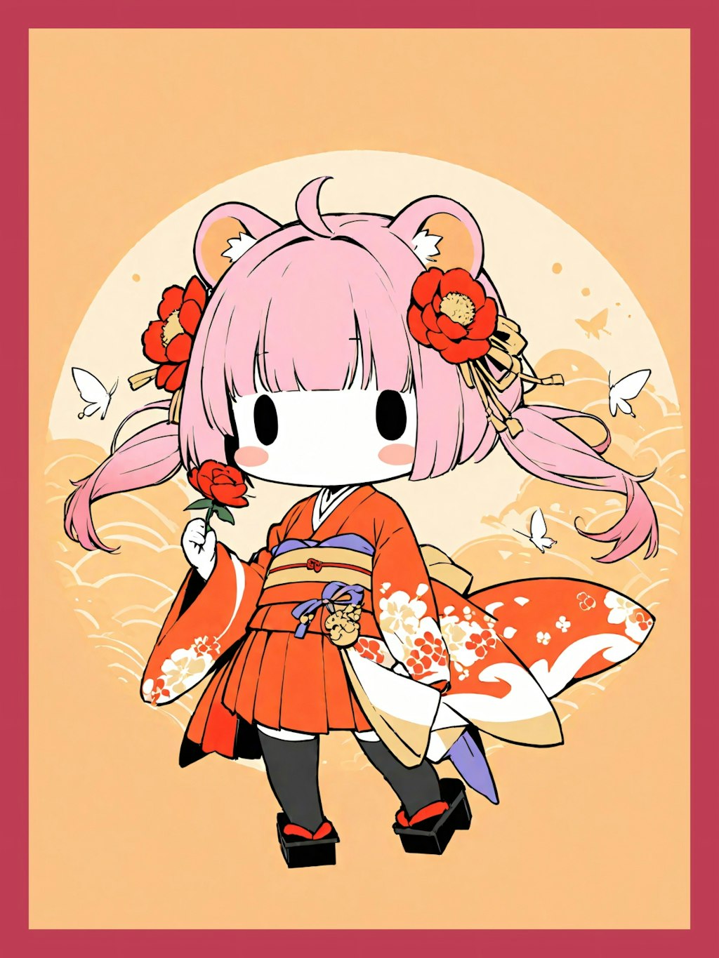 花札ヒメちゃん🎴猪鹿蝶