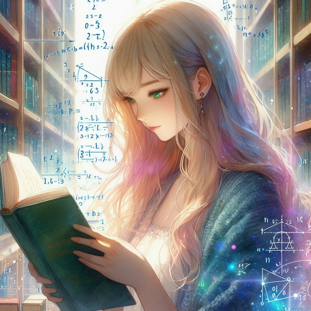 読書中のうちの子