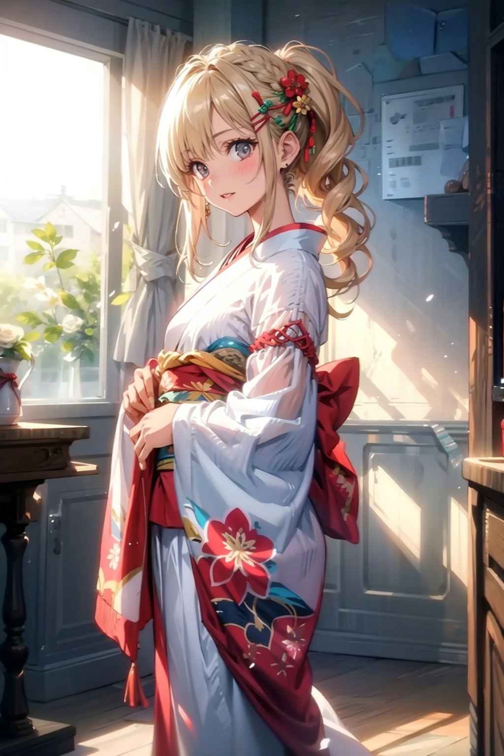 TOPAZ:kimono girl