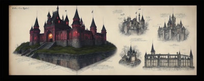 吸血鬼の住む城