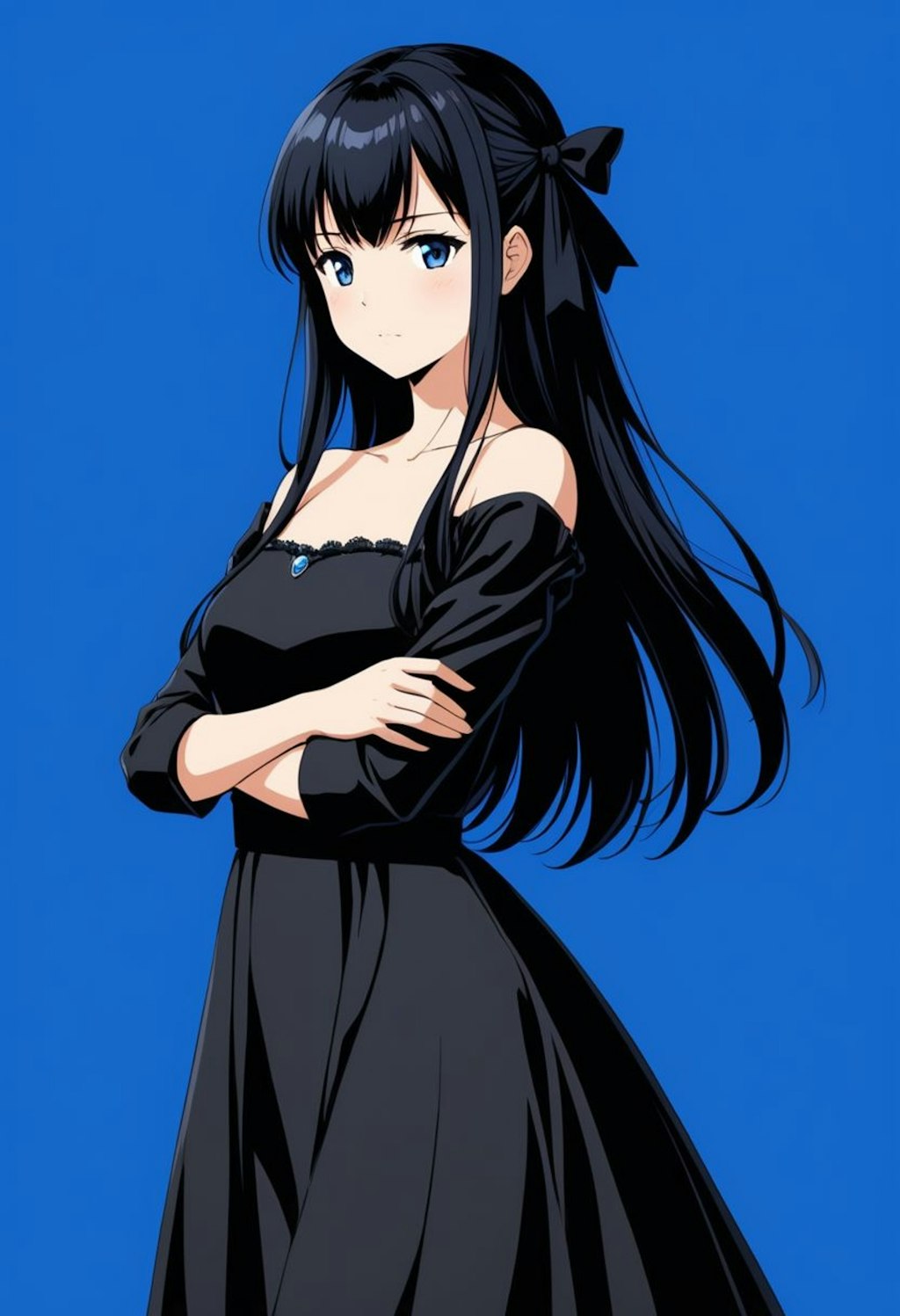 黒いドレス(勝負服)
