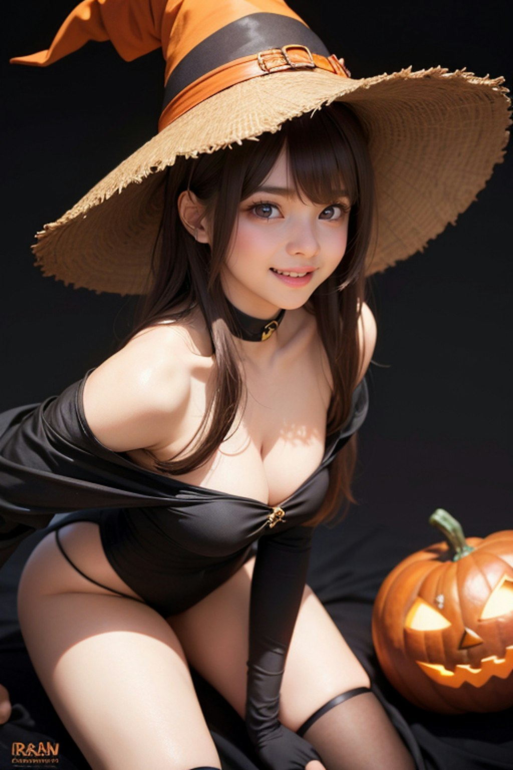 ハロウィンコスプレ ブラウン3