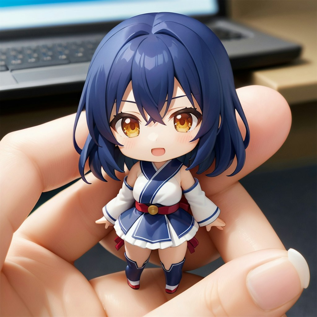 作者をねんどろいど化♪