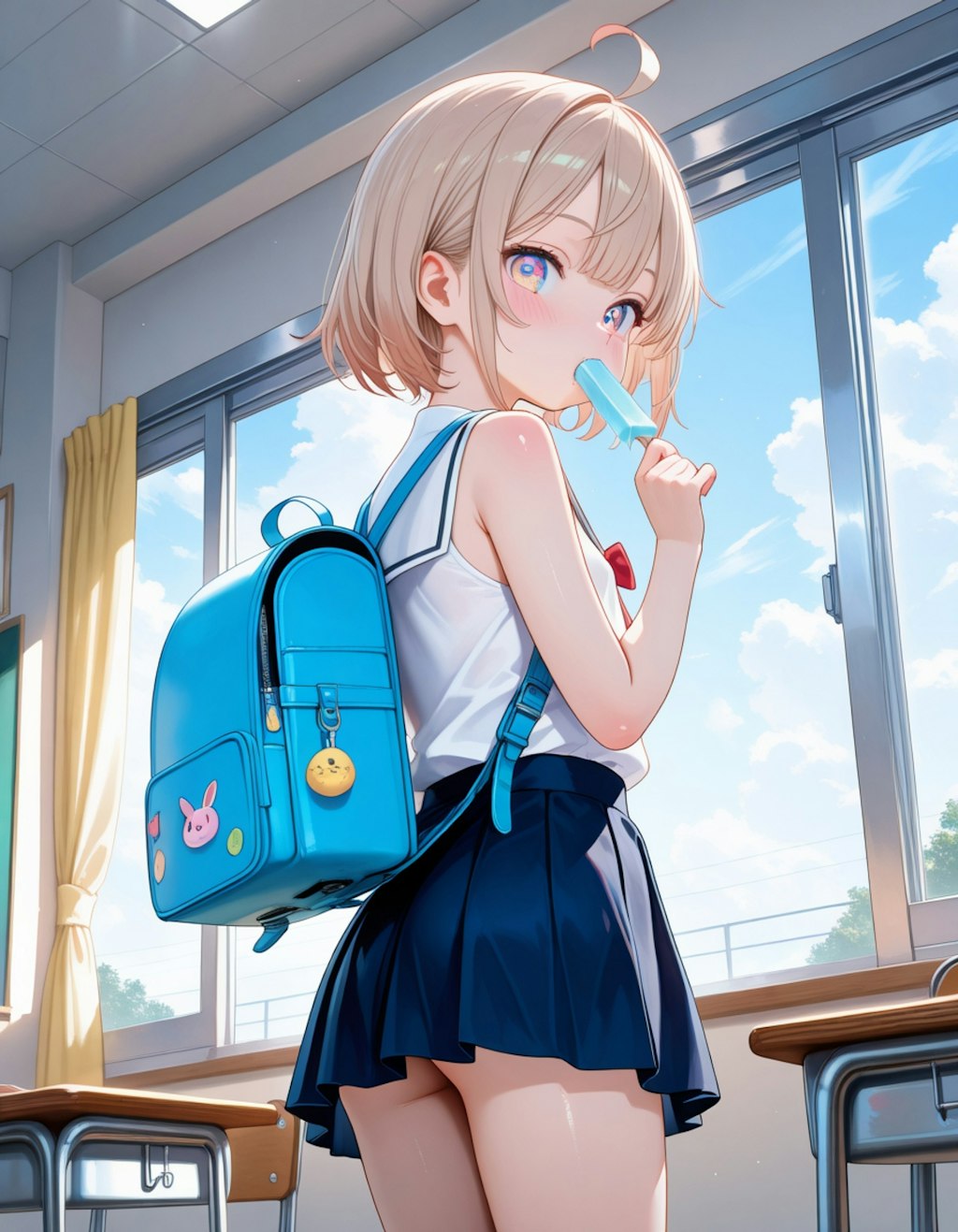 暑くてアイスばかり食べちゃう