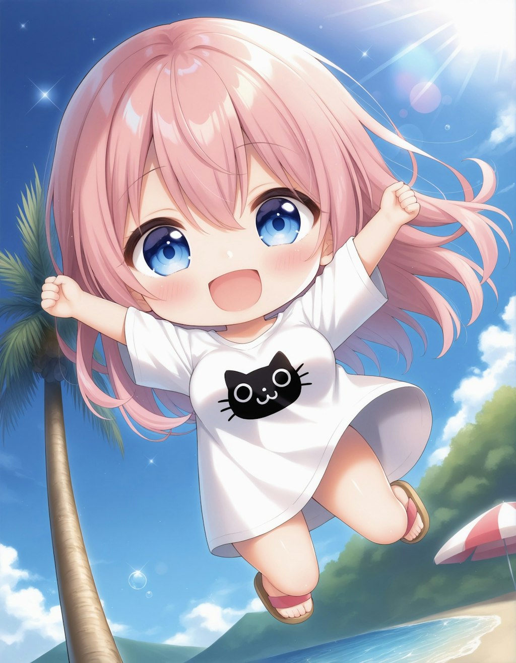 ねこTおちび