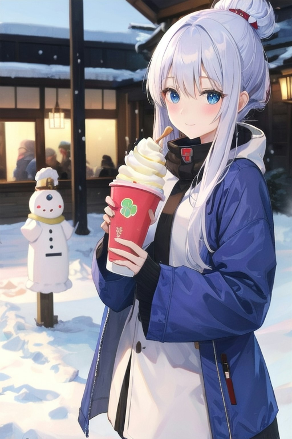 あの私、雪女ですけど寒くてもソフトクリームは美味しいです