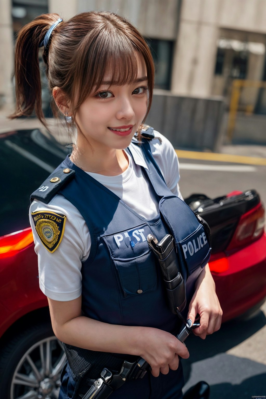 警察官のお姉さん