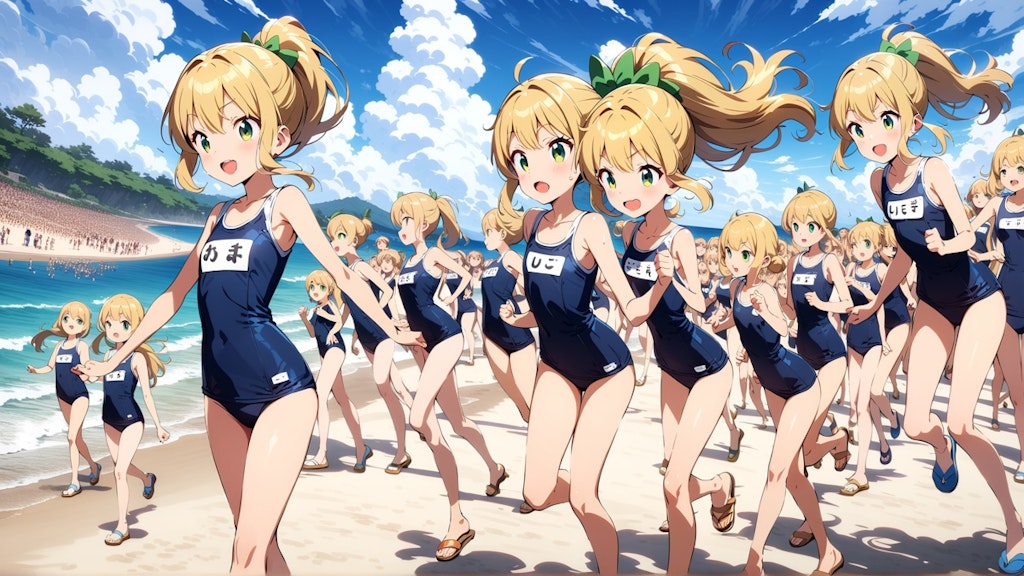 水着ロールちゃん完全増殖5