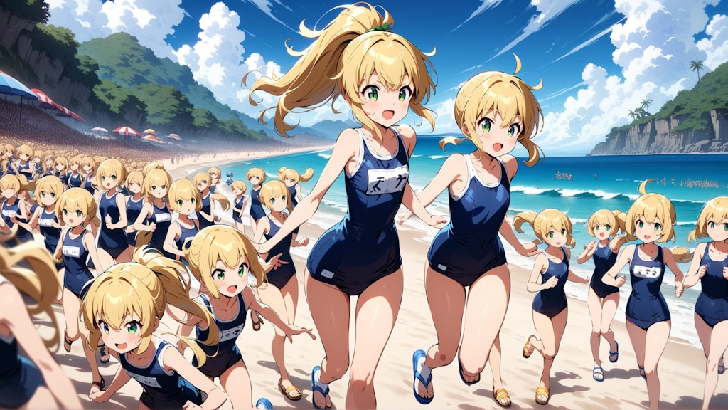 水着ロールちゃん完全増殖5