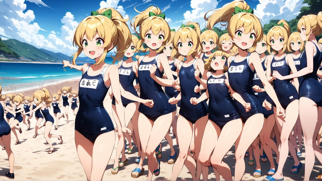 水着ロールちゃん完全増殖5