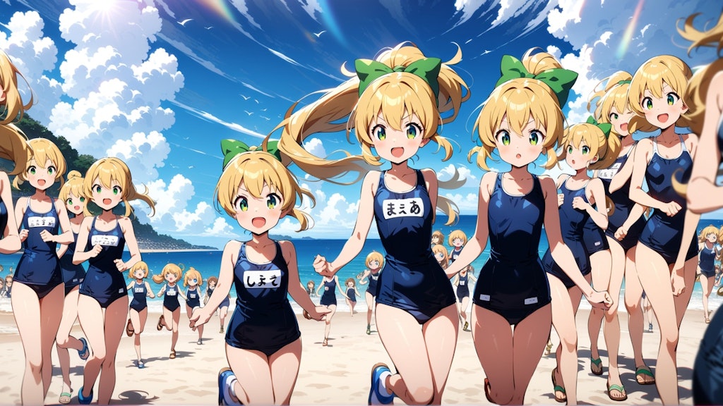 水着ロールちゃん完全増殖5