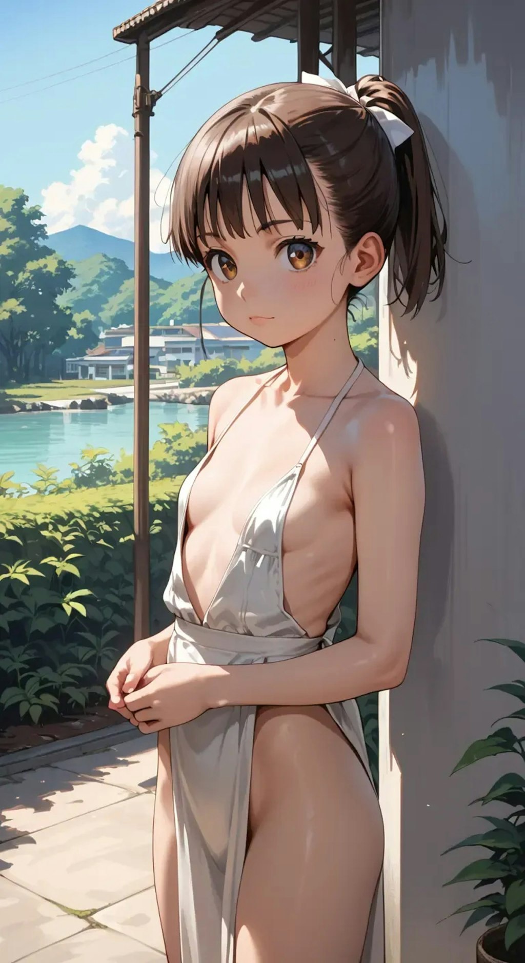 夏の制服…