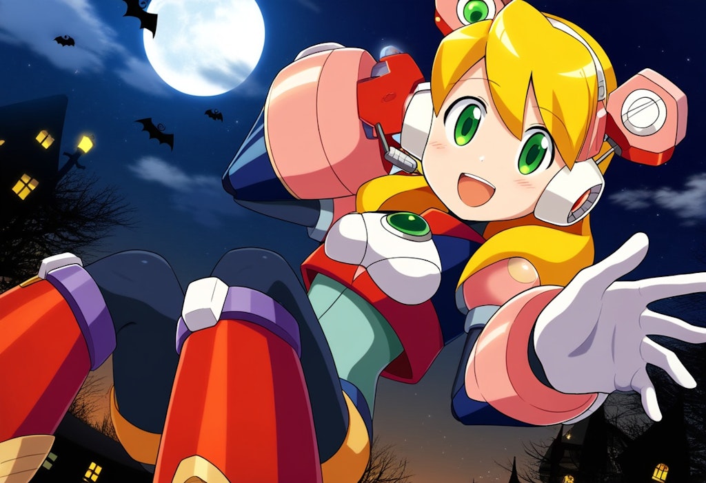 ロックマンX　エイリア　ハロウィン